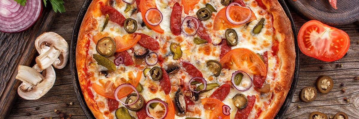 Острая пицца